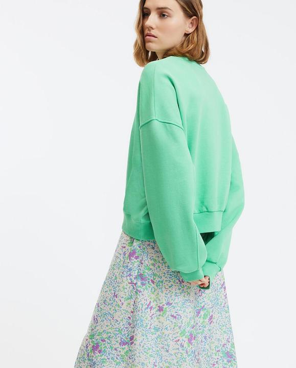 Actual product image La Redoute Collections Kurzes Sweatshirt mit Rundhalsausschnitt (XL)