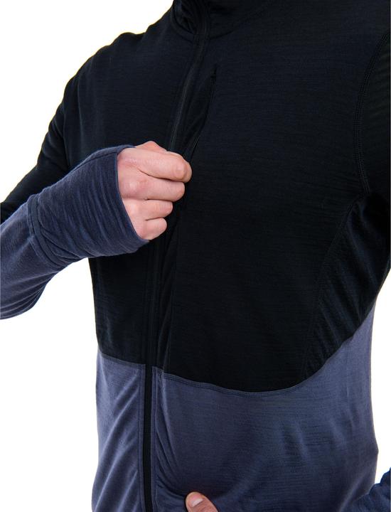 Image du produit Icebreaker Hommes Mérino 200 Realfleece Descender LS Zip Hoodie