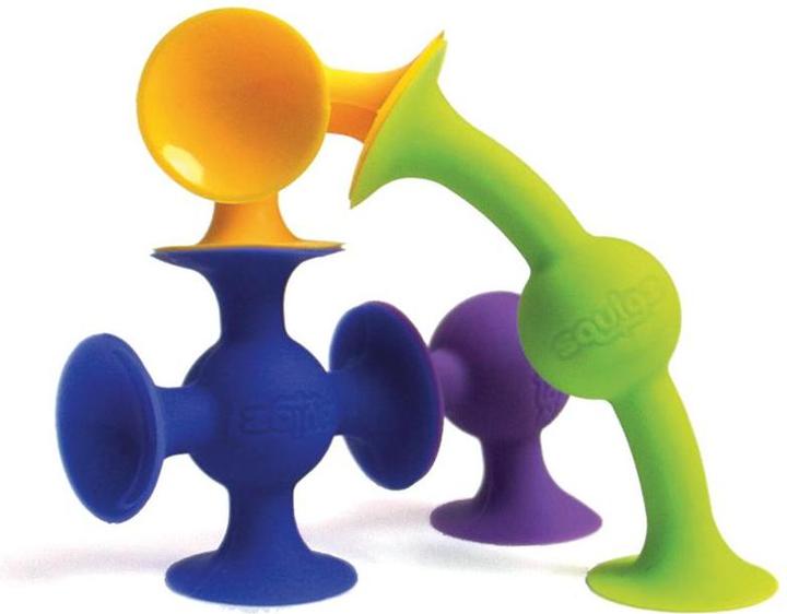 Actual product image Fat Brain Toys Squigz (English)