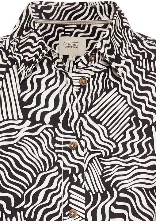 Actual product image Camel Active Langes Hemdblusenkleid mit Allover-Print (S)