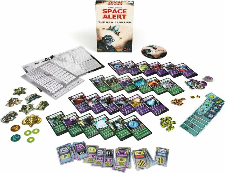 Actual product image Czech games edition CZ018 - Infinite widths: Space Alert, from 12 years (extension, DE edition) (German, 1 - 5 Players)