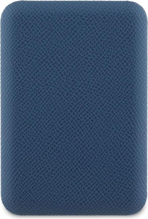 Actual product image Guess Power bank uess PU Grained Triangle Logo MagSafe Powerbank 5000mAh Blue (5000 mAh, 10 W, 18.50 Wh)