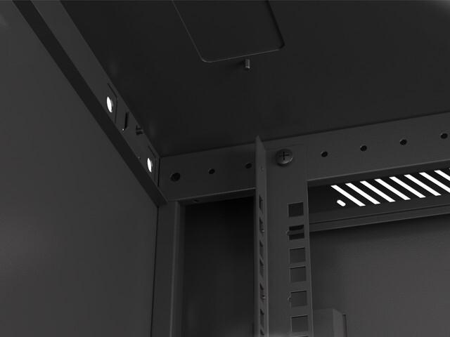 Actual product image Lanberg WF01-6609-00B Rack 9U Wall Mounted Shelf (9 RU, 19 inch rack)