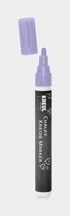 Image du produit Kreul Marqueur craie Chalky medium (Lavande foncée, 4 mm, 1 x)