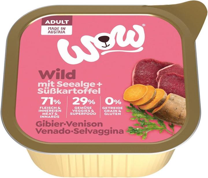 Produktbild WOW Adult, Wild mit Süsskartoffeln (Adult, 1 Stk., 159 g)