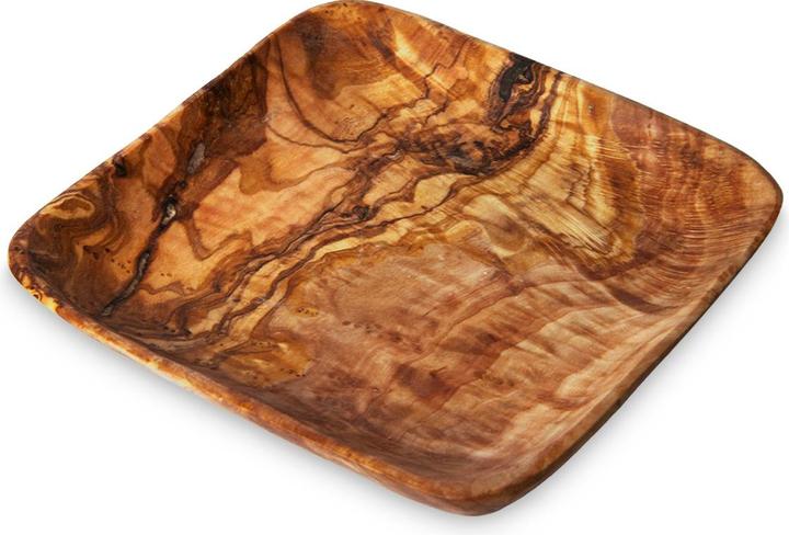 Immagine prodotto Natura Punto 3 ciotole quadrate, legno d'oliva, 11 x 11cm, 15 x 15cm, 20 x 20cm