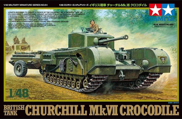 Image du produit Tamiya Réservoir britannique Churchill MkVII Crocodile