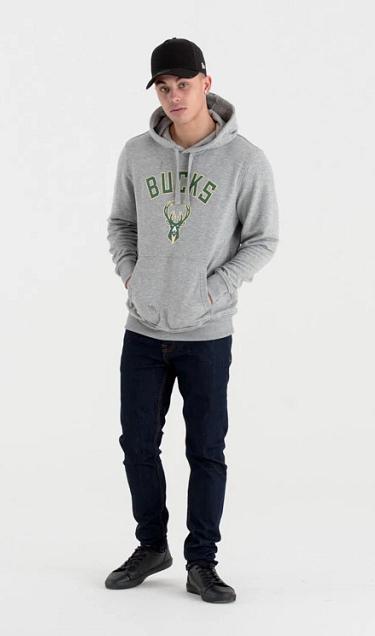 Produktbild New Era Hoodie Milwaukee Bucks NBA (L)