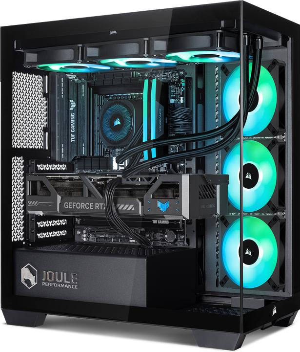 Actual product image Joule Performance Gaming PC ICUE LINK RTX5070TI U7 32GB 2TB L1143766 (2000 GB, 32 GB, Intel Core Ultra 7 265, GeForce RTX 5070 Ti)