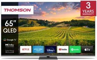 Produktbild Thomson TV 65 UHD SMART 4K QLE T2/C2S2 GOOGLE TV PIEDE (65", QLED, 4K)