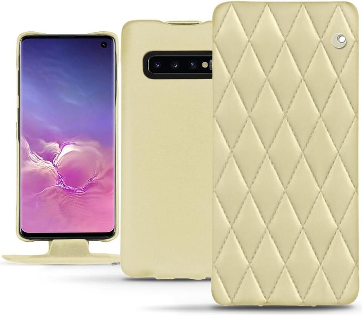 Actual product image Noreve Leather cover vertical (Samsung Galaxy S10)