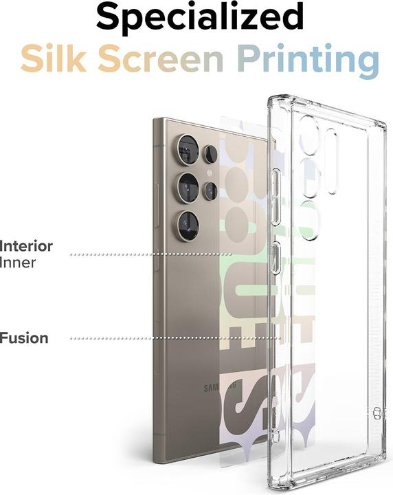 Actual product image Ringke Case for Galaxy S24 Ultra FUSION DESIGN SEOUL (Samsung Galaxy S24 Ultra)
