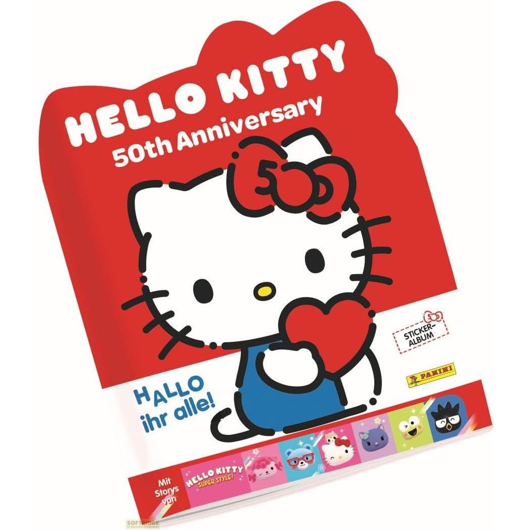 Panini, Sticker, Hello Kitty Sticker Collection Album 50th Anniversary *Deutsche Version*