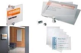 Actual product image Durable Foils for door sign Cystal Sign 4823