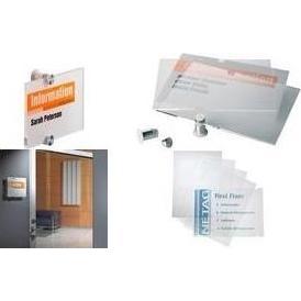 Thumbnail - Durable, Informationsschild, Folien für Türschild Cystal Sign 4823