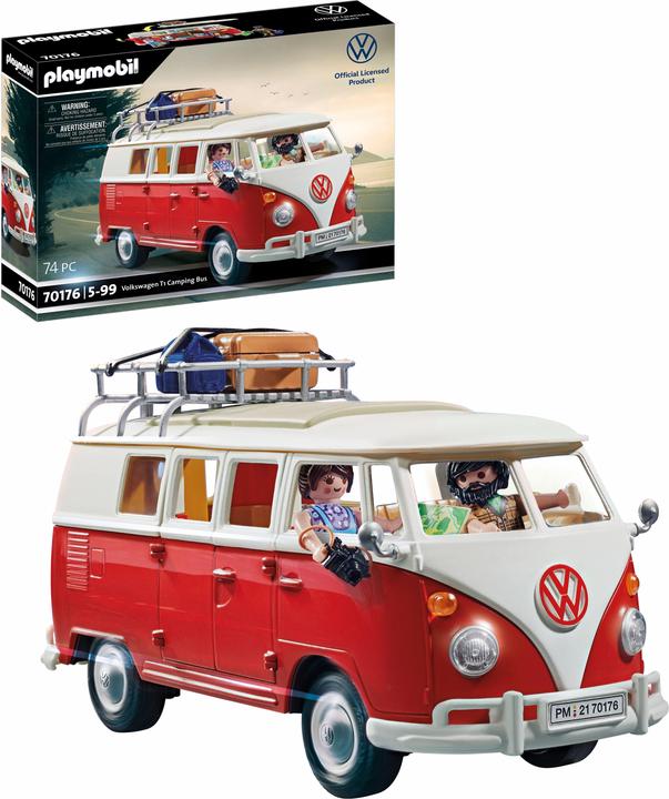 Produktbild Playmobil Volkswagen T1 Camping Bus (70176, Playmobil Volkswagen)