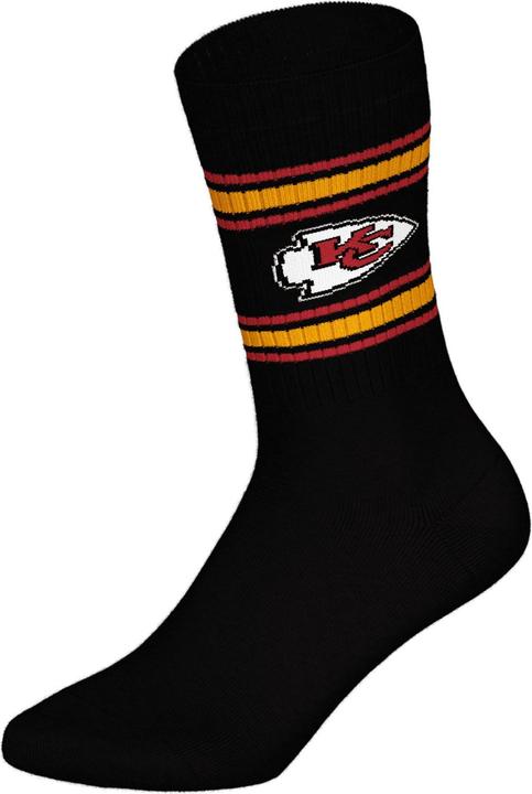 Image du produit Barefoot Kansas City Chiefs 3pk Crew Socks - Grösse 39-42 (39 - 42)