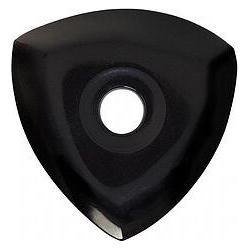 Timber Tone Star Tones Black Horn (1) (1 x), Plektrum, Schwarz