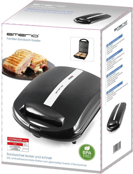 Produktbild Emerio Sandwichmaker (EU-Stecker)