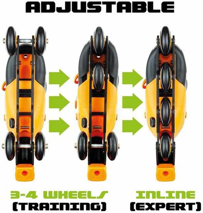 Image du produit Molto Inlineskates Moltó Orange Einstellbar 35-38 (35)