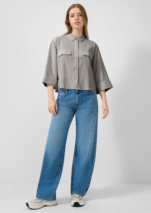 Immagine prodotto s.Oliver Leinenmix Bluse mit dreiviertel Ärmel (38)