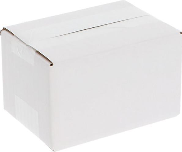 Actual product image kaiserkraft Folding corrugated cardboard box, white, LxWxH 250 x 200 x 150 mm, single (1 pcs., 25 x 20 x 15 cm)