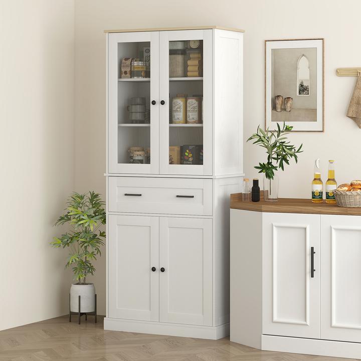Produktbild Homcom Küchenschrank (76 x 40 x 182.50 cm)
