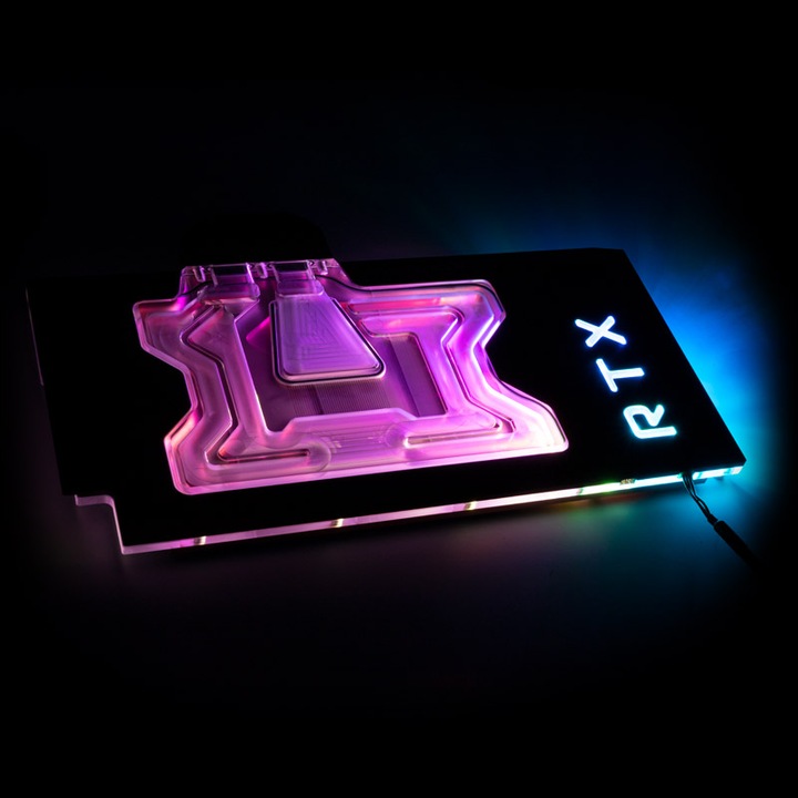Produktbild Aqua Computer kryographics NEXT RTX 3080 / 3090 Strix GPU Wasserkühler - Kupfer + Acryl