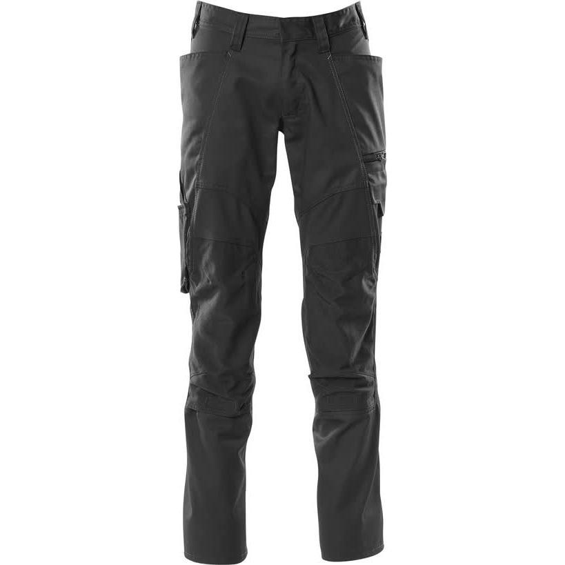 Thumbnail - Mascot, Arbeitshose, Bundhose Accelerate Hybrid 18579 mit Knietaschen schwarz Gr. 56 (56)