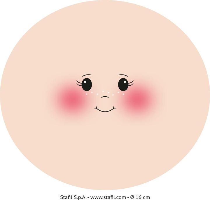 Image du produit Stafil Visage sur tissu tricot "Stefy", 3 pièces