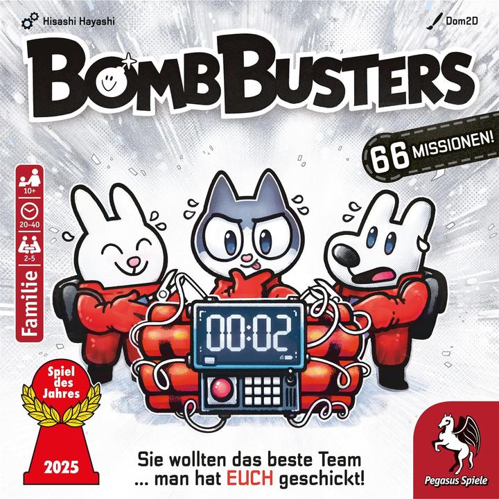 Actual product image Pegasus Bomb Busters (German, 2 - 5 Players)