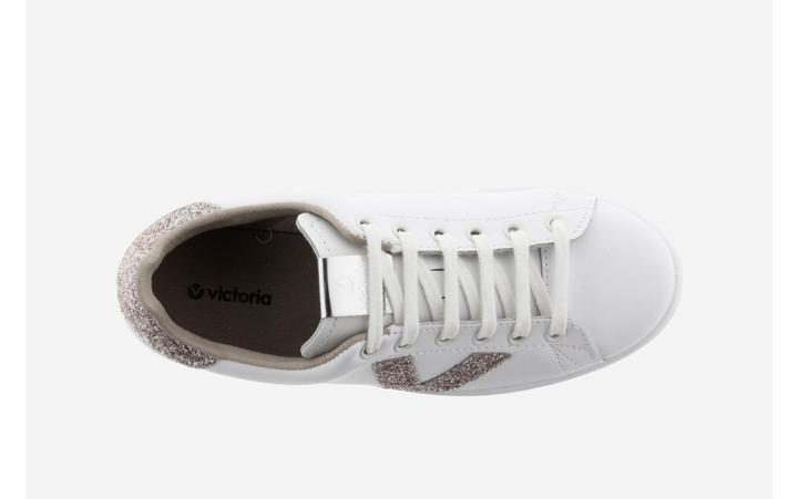 Image du produit Victoria baskets en cuir tennis glitter (41)