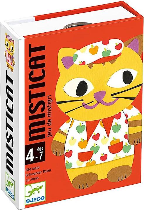 Produktbild Djeco Kartenspiel Misticat (mult) (Deutsch, Englisch, Französisch, Italienisch, 2 - 4 Spieler)