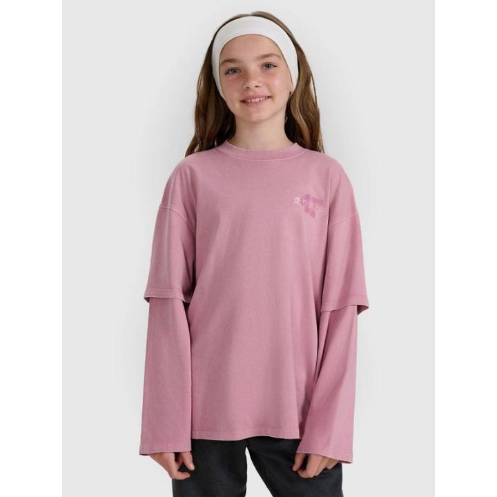 Produktbild 4F Oversize-Langarmshirt mit mädchenhaftem Muster (152)