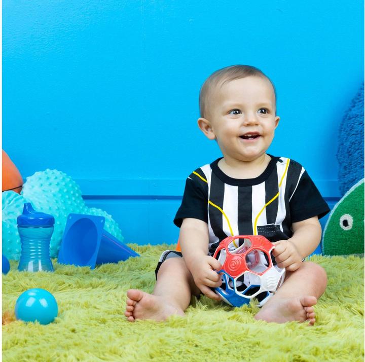 Image du produit Oball Soccer - Ballon de football (rouge/blanc/bleu)