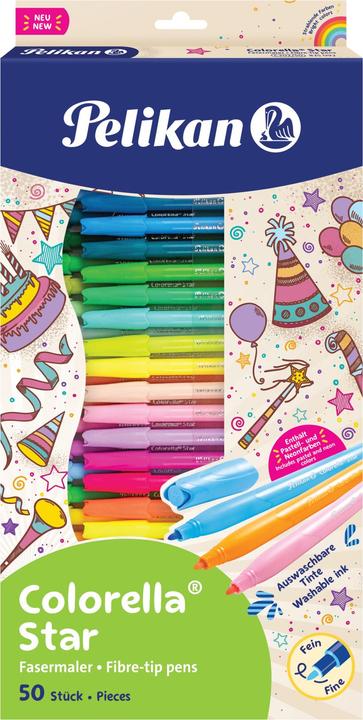 Immagine prodotto Pelikan Penna a punta in fibra New Colorella Star C302/50 (50 x)