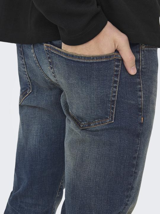 Produktbild Only & Sons ONSLOOM Niedrige Taille Slim Fit Jeans Slim Fit Jeans (W36/L32)