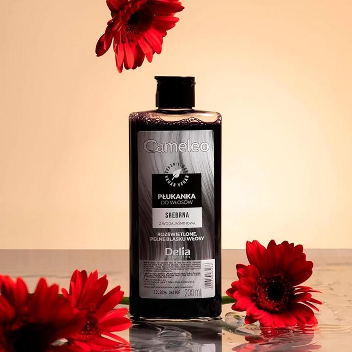 Image du produit Delia Cosmetics Cameleo - Rinçage des cheveux à l'eau de jasmin 01 Silver 200ml (200 ml)