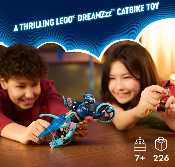 Produktbild LEGO Zoeys Katzenmotorrad (71479, LEGO Dreamzzz)