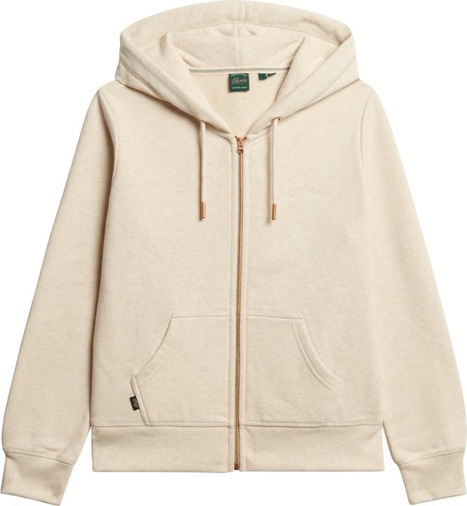 Actual product image Superdry - Essential Logo hoodie met rits - Dames - Hoodies (10XL)