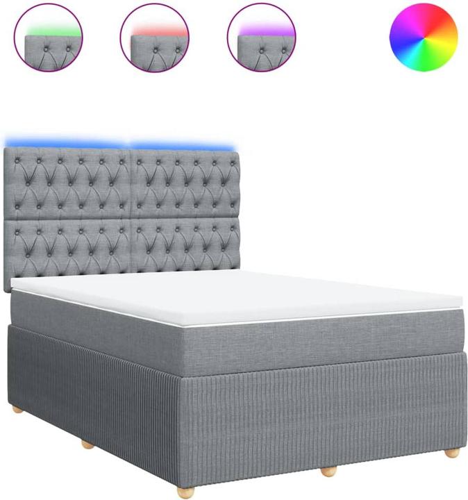 Produktbild vidaXL Boxspringbett (140 x 200 cm)