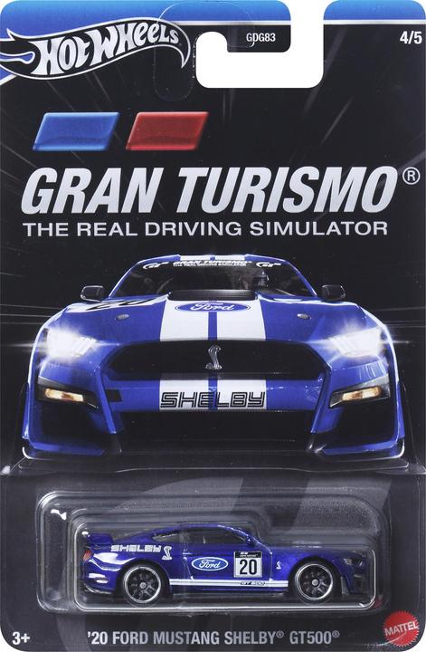 Actual product image Hot Wheels Gran Turismo - '20 Ford Mustang Shelby GT500