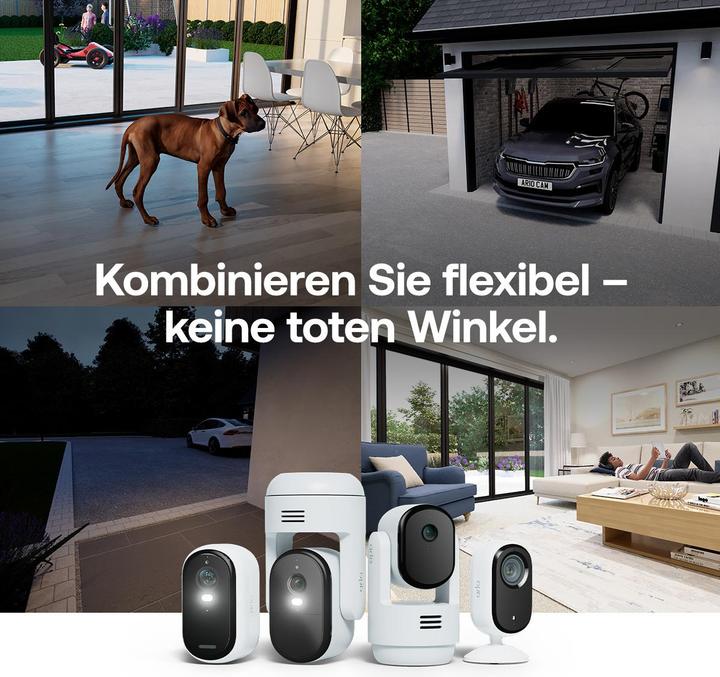 Actual product image Arlo Essential 3 HD PTZ (2er Set (1920 x 1080 Pixels)