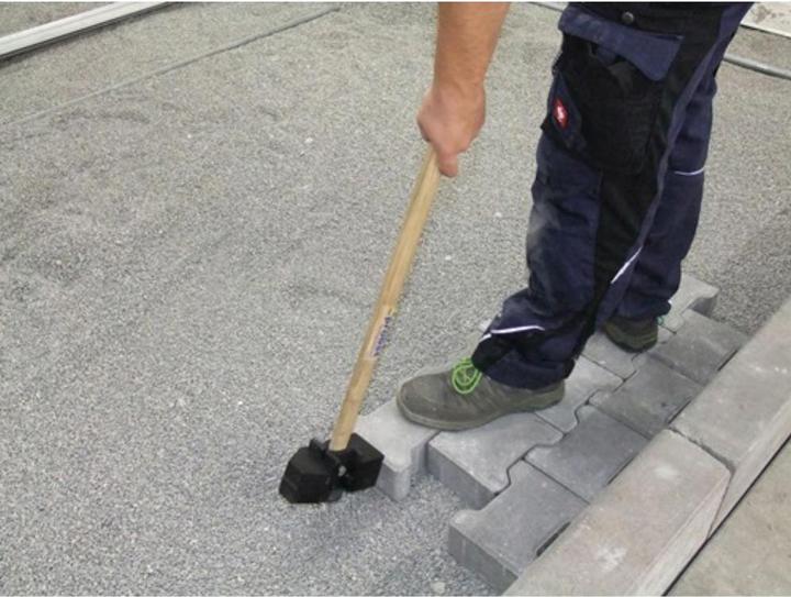 Probst Gummihammer GH ERGO Eigengewicht 2,9 kg schwarz Stiellänge 1000 mm (3035 g)