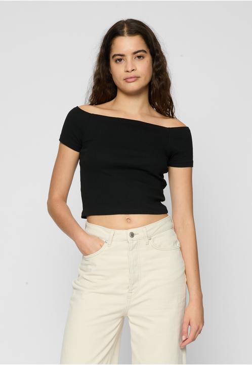 Produktbild Urban Classics Ladies Off Shoulder Rib Tee 2-Pack (L)