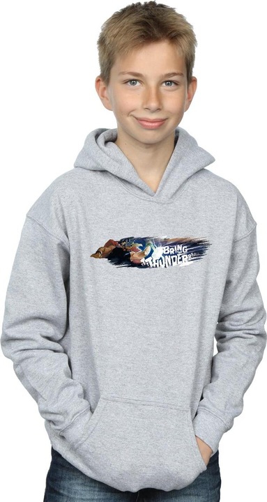 Actual product image Boys Thor Bring The Thunder Hoodie (116)