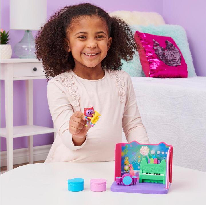 Actual product image Gabby's Dollhouse Deluxe Room DJ Catnip's Music