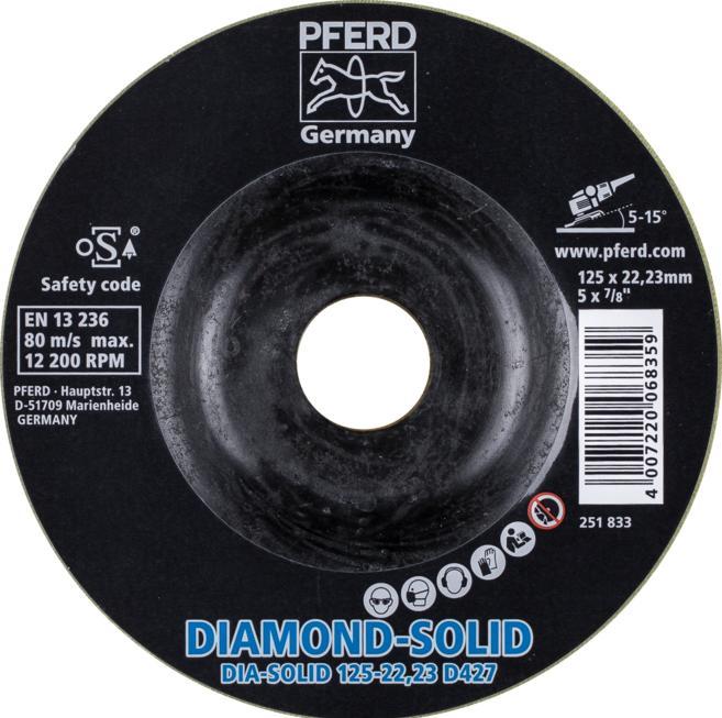 Image du produit Pferd CC-GRIND-SOLID-DIAMOND 125-22,23 D 427 (D 427)