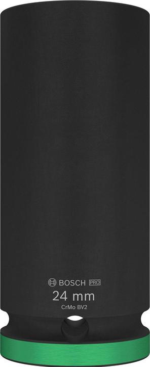 Produktbild Bosch Professional Zubehör PRO Impact Steckschlüsseleinsatz, 1/2", 24 mm, tief (24 mm)