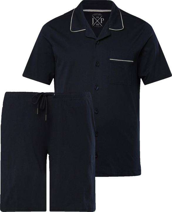 Produktbild JP1880 Schlafanzug, Homewear, kurzer Zweiteiler, Reverskragen, Shorts (8XL)